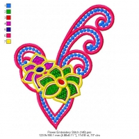 Flower Embroidery Stitch 148